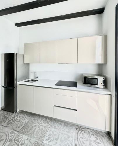 Piso con patio,mascotas aptas