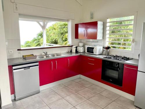 Facilities, Villa Tropical Quintet in Deshaies