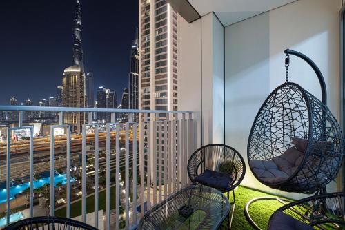 FULL Burj Khalifa view 2BR with Dubai Mall connection in Downtown 5