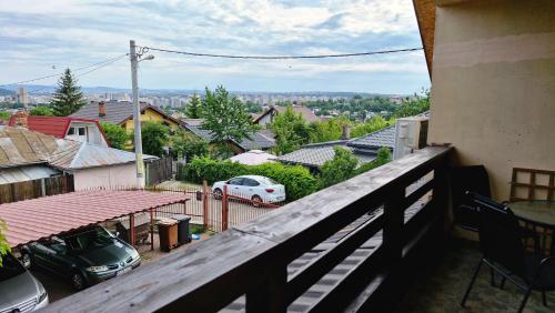 balkon/terras, Goodvibes 3 bedrooms rezidence near Iași International Airport