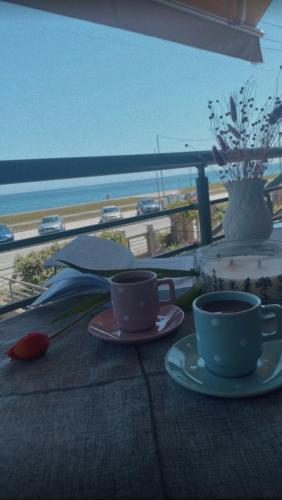 Balkons/terase, Sea view Villa Sotiritsa in Velika (Larisa)