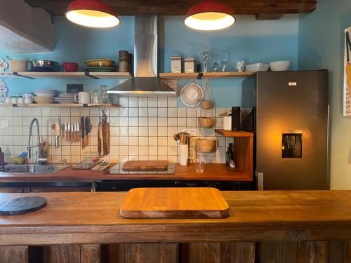 virtuve, la petite maison Normandie in Saint-Cyr-du-Bailleul