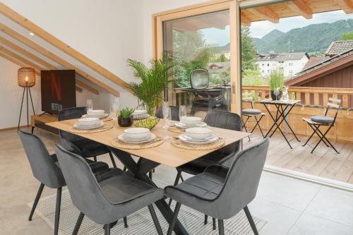 設施, FENJOY Ferienapartments am Chiemsee mit Bergblick in 基姆湖畔貝爾瑙