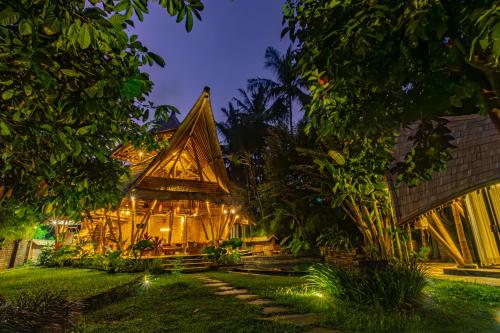 Cacao House 4bds Bamboo at Green Village Bali