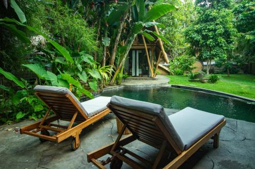 Cacao House 4bds Bamboo at Green Village Bali