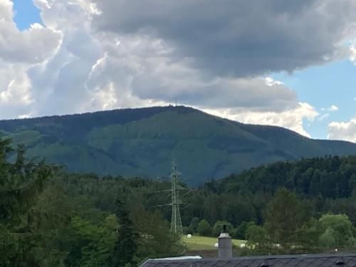Kilátás, Penzion Kunčice (Penzion Kuncice) in Kuncice pod Ondrejnikem