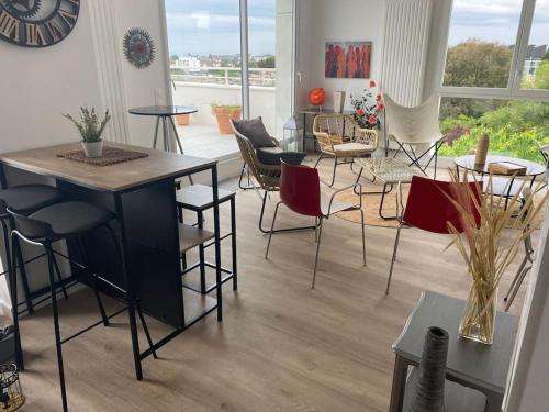 Grand appartement avec terrasses - Location saisonnière - Vannes