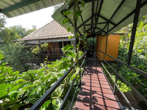 balcon/terasă, 50sqm 1 bedroom, 1 private bathroom Casă in Riverside (Casa bonita Kanchanaburi) in Riverside