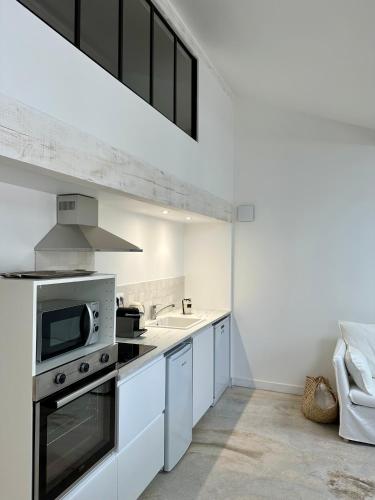 廚房, Maison Jasmin in 格呂伊桑市中心