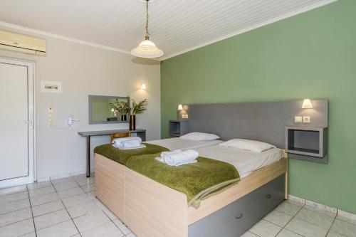 Chambre double avec 1 ou 2 lits, soleil