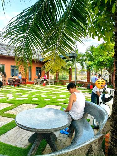Bình Minh Homestay - Dốc Lết - 정원