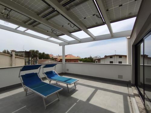 Balkon/Terrasse, Acquamarina in Civitavecchia