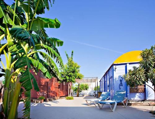 A szálláshely kívülről, OasisTrain 01 - PISCINA in Aljucer