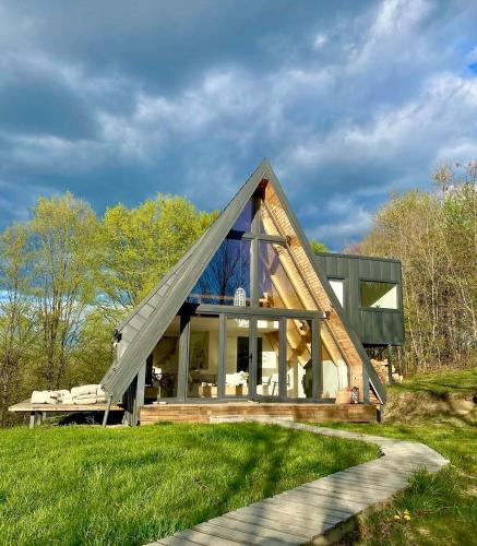 Cabana A-frame Cricov 9 in Pucioasa
