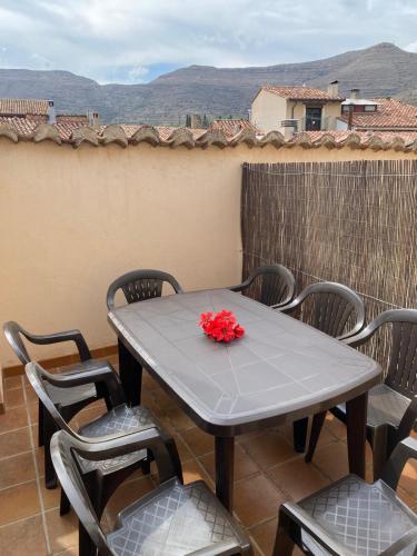 Erkély/terasz, Casa Rural La Peña (Casa Rural La Pena) in Mirambel