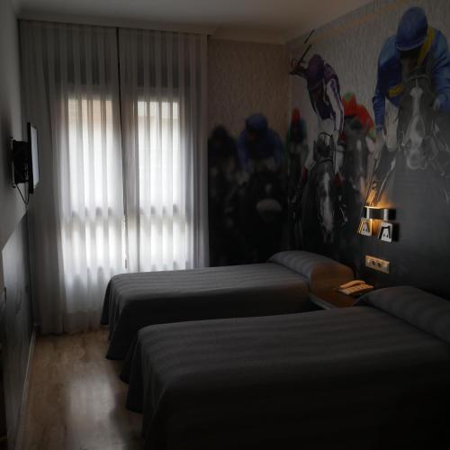 Twin Room room in 4C Cuatro Caminos