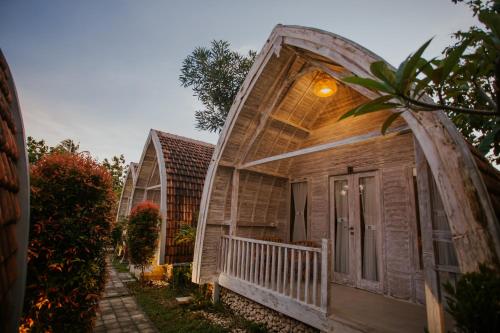 Exterior view, Wage cottage near Ceningan Cliff Restaurant