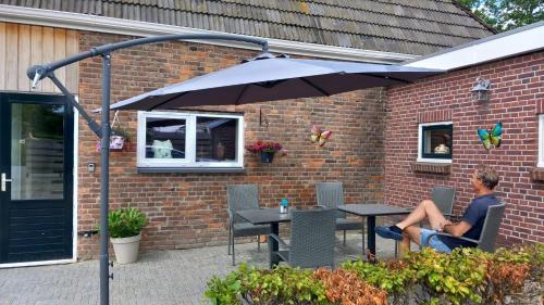  B&B t´bûtefjild in De Valom