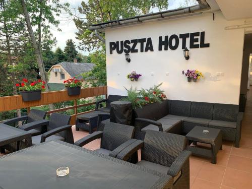 A szálláshely kívülről, Puszta Hotel in Berekfürdő