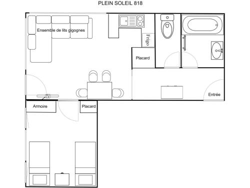 Appartement Méribel 2 pièces 4 personnes - FR-1-182-25 - image 4