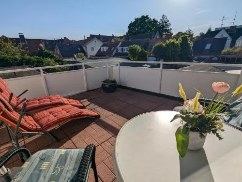 Schwalbennest in Wyk auf Föhr, Deutschland