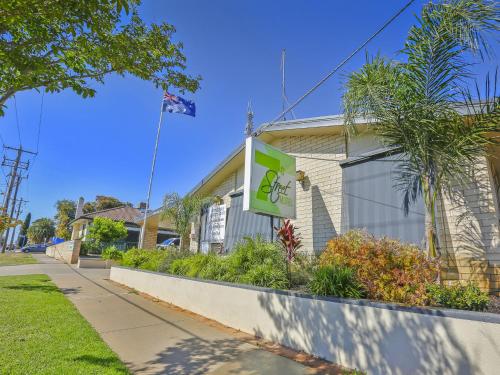 Bejárat, 7th Street Motel in Mildura