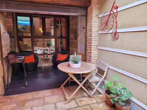 Balkons/terase, Casa Rural Los Carros in San Asensio