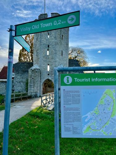 Visby innerstad med havsutsikt!