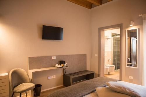 Koplietošanas atpūtas telpa ar TV, Residenza Castei in Castelbelforte