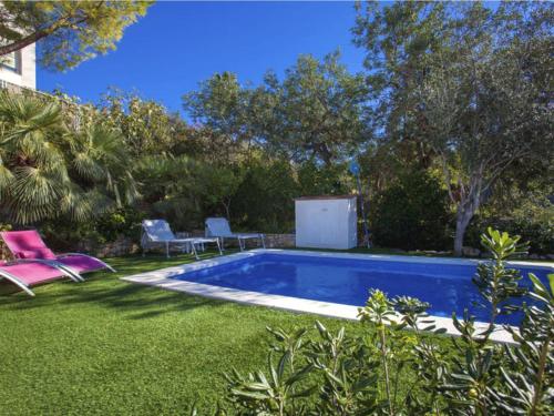 สวน, Villa Les Moreres de Sitges, Mediterranean-style family escape in กินต์ มาร์