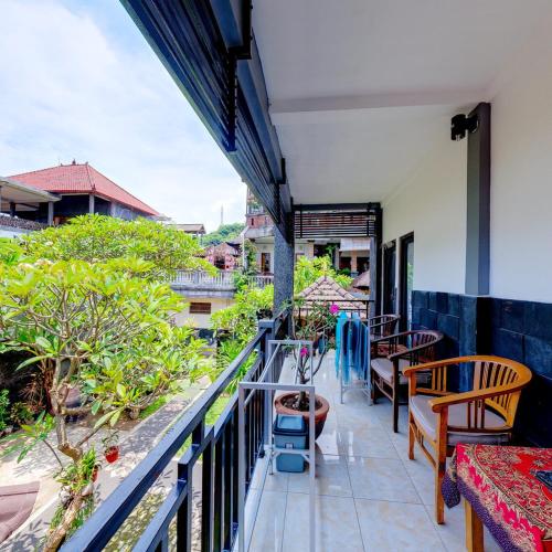 Balcony/terrace, Tirta Yoga Inn in Padang Bai