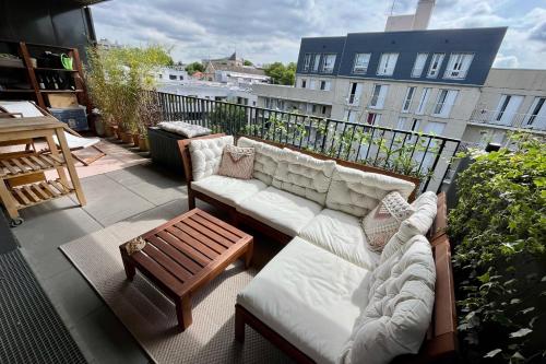 Beautiful 2-room apartment with terrace near Paris - Location saisonnière - Montreuil