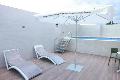 Balcony/terrace, Hotel Dominican Barcelona in San Juan de la Maguana