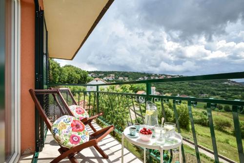Balkons/terase, Family-friendly apartments with swimming pool Otok, Zagora - 23216 in Otok