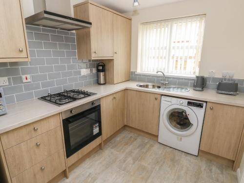 A szálláshely kívülről, 21 Heol Gylfinir near Cardiffi repülőtér