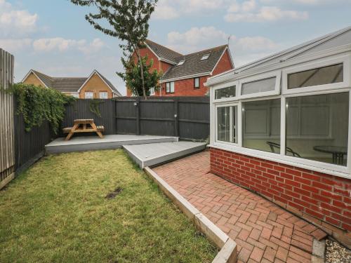 A szálláshely kívülről, 21 Heol Gylfinir near Cardiffi repülőtér