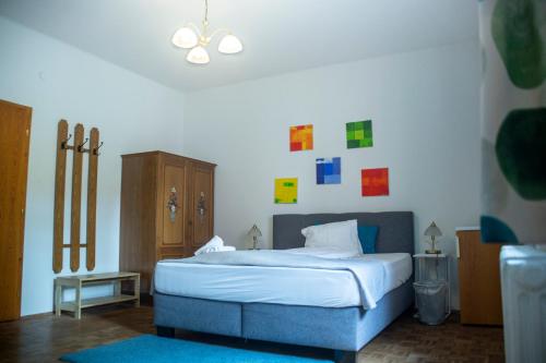 1 double bed