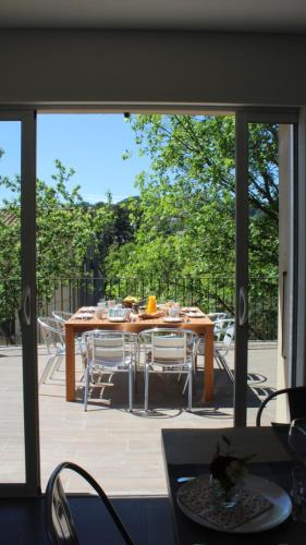 Kilátás, Gîte Le Fortin (Gite Le Fortin) in Mercuer