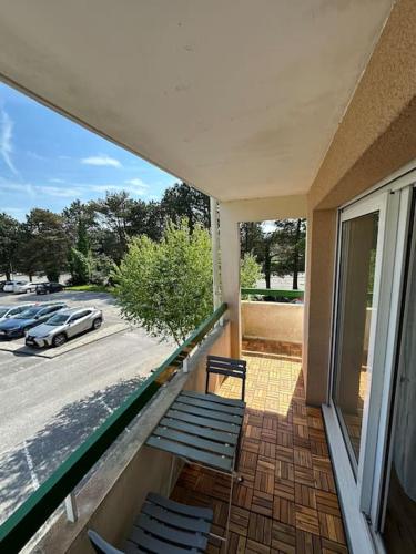 Balkon/terasa, Appart cosy, balcon, parking in Octeville