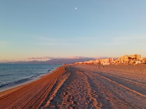 plaža, Duplex de 40m2 avec piscine à Canet en Roussillon (Duplex de 40m2 avec piscine a Canet en Roussillon) in Les Arenes