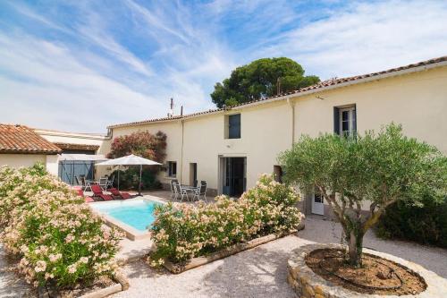 Villa avec piscine privée à la campagne proche de la mer sud de la France - Location, gîte - Montagnac