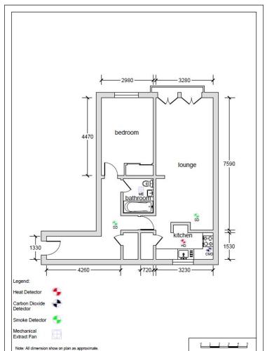 Modern and refurbished Flat in Merchant City, Glasgow (photo 10)