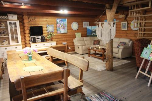 Koplietošanas atpūtas telpa ar TV, Girkalių Oazė (Girkaliu Oaze) in Vydmantai