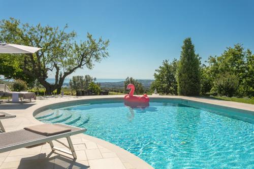  La Betulla - Ocean-Mountain View LUX in 64023 Montone