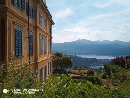 Kilátás, Bellavista in palazzo storico e deliziosa vista lago! in Miasino