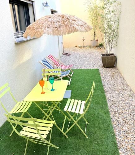 Patio farniente, appartement entre mer et vigne - Location saisonnière - Perpignan