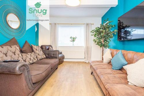 Oswalds House with Free Parking Ideal for Contractors and Families in Walkergate