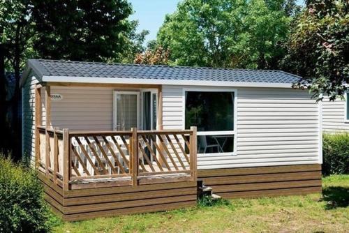 Ferienhaus in Hohenlychen mit Grill, Loggia 1