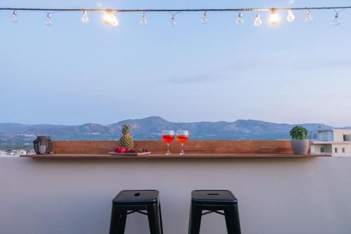 Green Apartment in the Hill in Moires