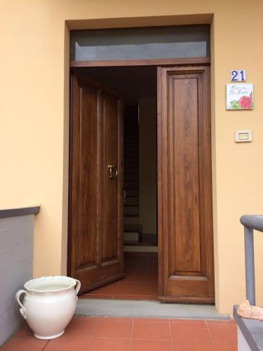 A szálláshely kívülről, CASA LE ROSE in Puliciano